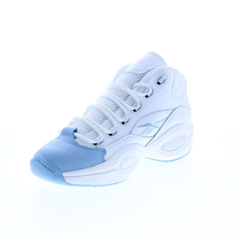 Reebok Mens Question Mid White Shoes (NWT) - Picture 4 of 7